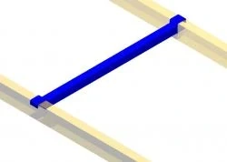 Roznášecí profil - nosník proti propadnutí palety 1100 mm